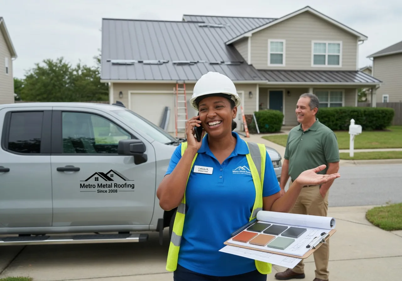Storm Damage Metal Roof Repair in Ogdensburg, WI